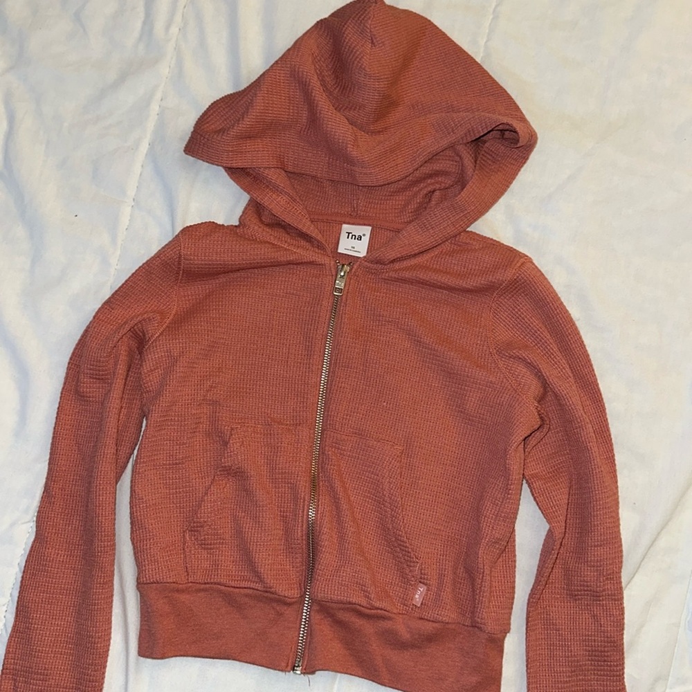 TNA Waffle zip up